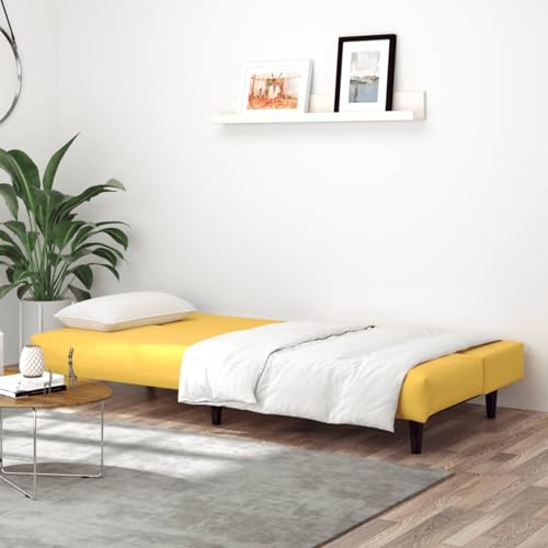 Vopese Schlafsofa 2-Sitzer Gelb Samt Schlafcouch Model375933 Vopese Schlafsofa 2-Sitzer Gelb Samt Schlafcouch Model375933 von Vopese
