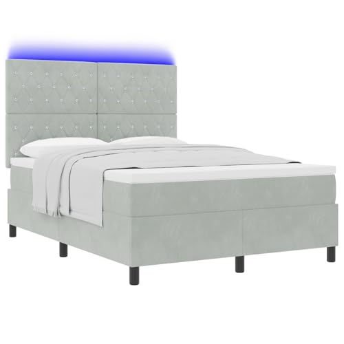 Vopese Schlafzimmer Matratze Taschenfederkern Hellgrau Rechteckig 30cm Bequem von Vopese