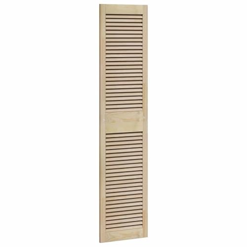 Vopese Schranktür mit Tür Braun 170 x 39.5 x 2.1 cm Massivholz Kiefer Kleiderschrank Model42019266 von Vopese