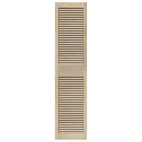 Vopese Schranktüren 4 pcs Braun 170 x 39.5 x 2.1 cm Massivholz Kiefer Schranktüren Model3394500 von Vopese