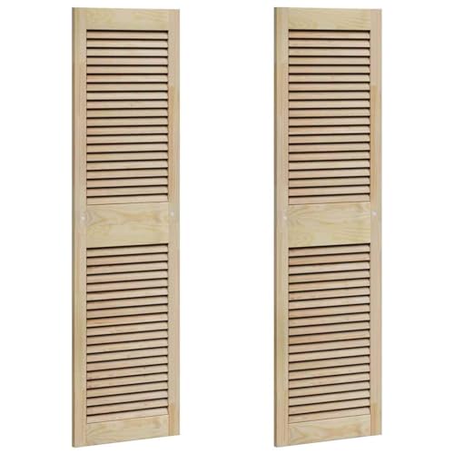 Vopese Schranktüren Sonstiges 2 pcs Braun 140.5 x 39.5 x 2.1 cm Schranktüren Model42019261 von Vopese