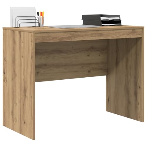 Vopese Schreibtisch Artisan Eiche MDF 100 x 50 x 76 cm Schlicht Computertisch Model869449 von Vopese
