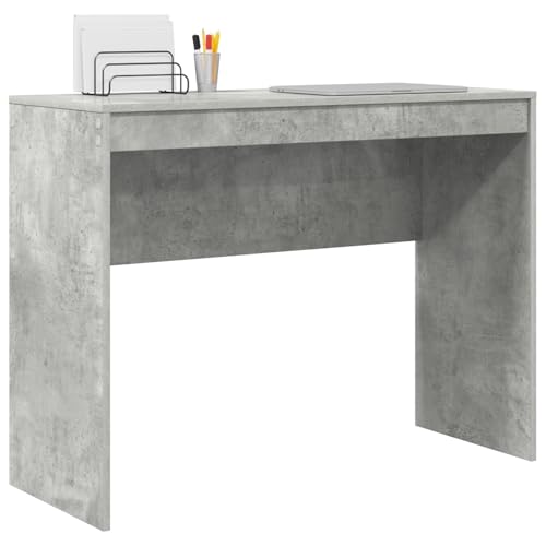 Vopese Schreibtisch Beton Grau Spanplatte mit Beton-Grau-Finish Computertisch Model869405 von Vopese