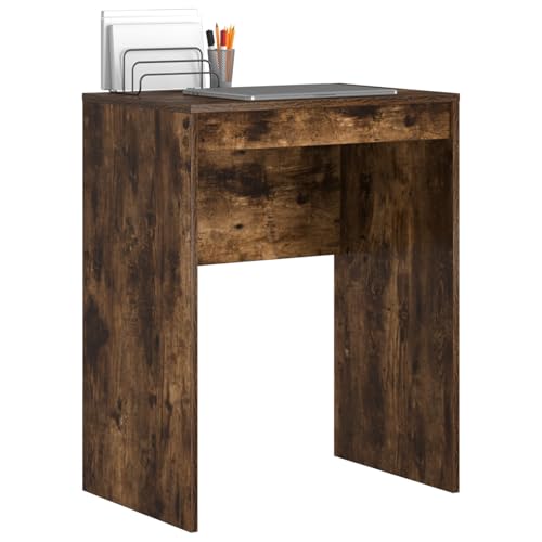 Vopese Schreibtisch Geräucherte Eiche MDF 60 x 40 x 76 cm Langlebig Computertisch Model869374 von Vopese