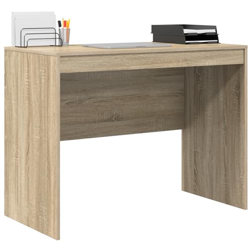 Vopese Schreibtisch Sonoma-Eiche MDF mit Sonoma-Eichenfurnier Computertisch Model869444 von Vopese