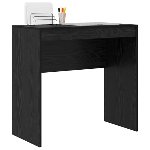 Vopese Schreibtisch aus schwarzem Eichenholz Schwarze Eiche Holzwerkstoff Computertisch Model869387 von Vopese
