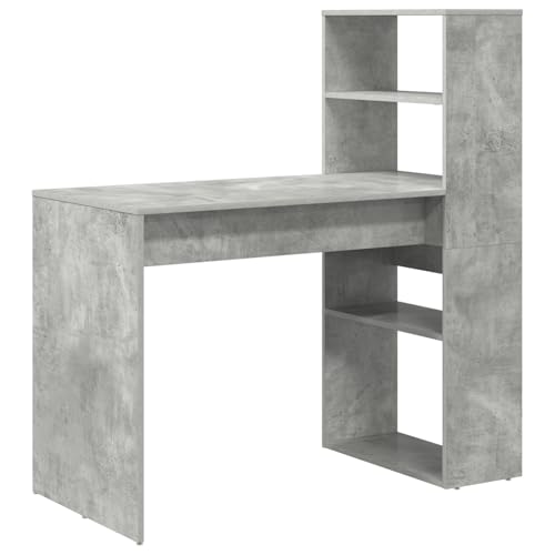 Vopese Schreibtisch mit Stauraum Beton Grau 113x54x120 cm Holzwerkstoff Computertisch Model869277 Vopese Schreibtisch mit Stauraum Beton Grau 113x54x120 cm Holzwerkstoff Computertisch Model869277 von Vopese