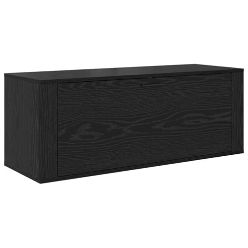Vopese Schuhschrank Schwarze Eiche 100 x 35 x 38 cm Holzwerkstoff Schuhschrank Model881020 von Vopese