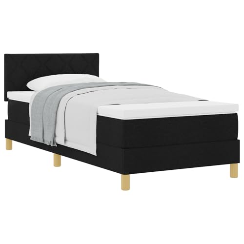 Vopese Schwarz Design Boxspringbett mit Matratze & Topper - Komfortable Schlafst?tte für Erwachsene Vopese Schwarz Design Boxspringbett mit Matratze & Topper - Komfortable Schlafst?tte für Erwachsene von Vopese