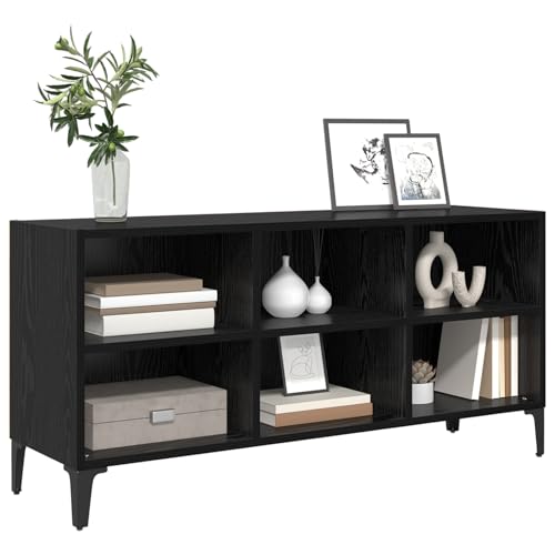 Vopese Schwarzer Eichen TV Stand Schwarze Eiche Spanplatte Standard TV Cabinet Model875115 von Vopese