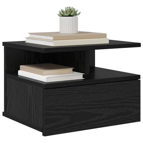 Vopese Schwebender Nachttisch Schwarz Eiche 40x31x27 cm Holzwerkstoff Nachtschrank Model871756 Vopese Schwebender Nachttisch Schwarz Eiche 40x31x27 cm Holzwerkstoff Nachtschrank Model871756 von Vopese