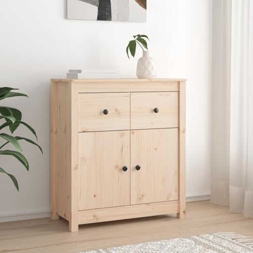 Vopese Sideboard 70x35x80 cm Massivholz Kiefer Anrichte Model813749 von Vopese