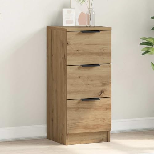 Vopese Sideboard Artisan-Eiche 30x30x70 cm Holzwerkstoff Anrichte Model856957 von Vopese