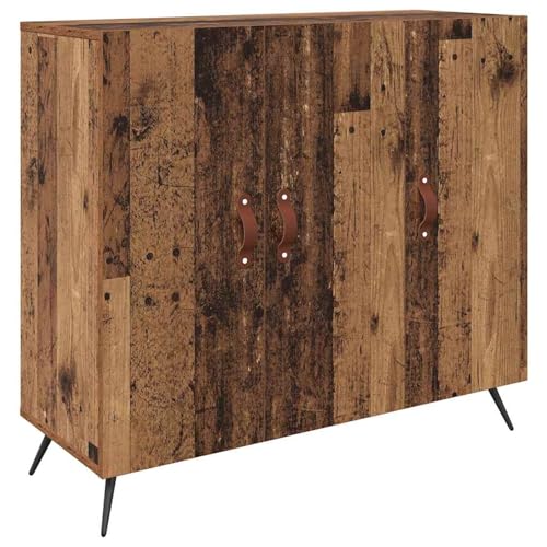Vopese Sideboard Braun 90 x 34 x 80 cm Holzwerkstoff Anrichte Model879576 von Vopese