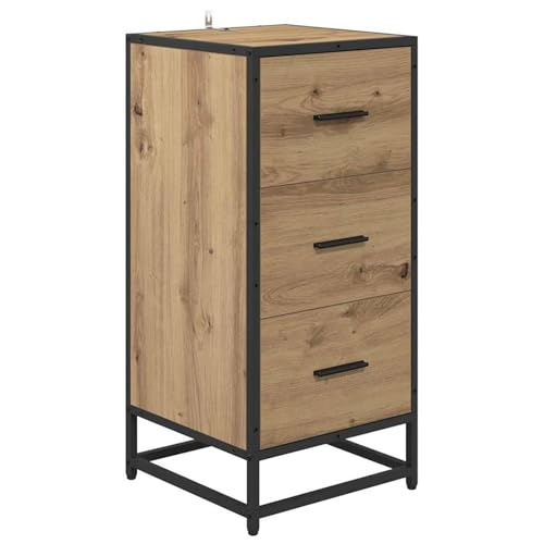 Vopese Sideboard Eiche handwerklich 35,5 x 35 x 76 cm Holzwerkstoff Anrichte Model883586 Vopese Sideboard Eiche handwerklich 35,5 x 35 x 76 cm Holzwerkstoff Anrichte Model883586 von Vopese