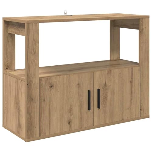 Vopese Sideboard Eiche handwerklich 80 x 30 x 60 cm Holzwerkstoff Anrichte Model881091 Vopese Sideboard Eiche handwerklich 80 x 30 x 60 cm Holzwerkstoff Anrichte Model881091 von Vopese