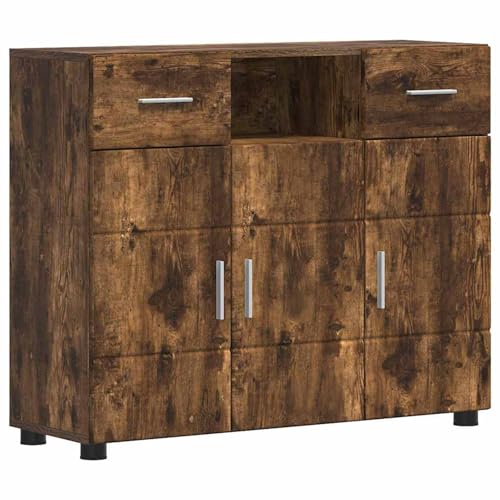 Vopese Sideboard Räuchereiche 88.5 x 30.5 x 73 cm Holzwerkstoff Anrichte Model880286 Vopese Sideboard Räuchereiche 88.5 x 30.5 x 73 cm Holzwerkstoff Anrichte Model880286 von Vopese
