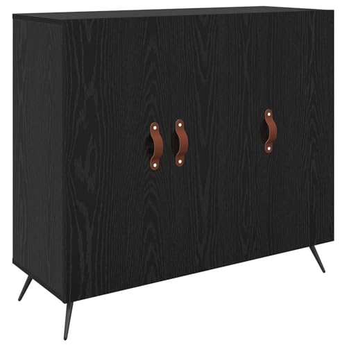 Vopese Sideboard Schwarz 90 x 34 x 80 cm Holzwerkstoff Anrichte Model879578 Vopese Sideboard Schwarz 90 x 34 x 80 cm Holzwerkstoff Anrichte Model879578 von Vopese