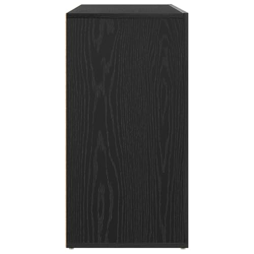 Vopese Sideboard Schwarz Eiche Fertigholz 120 x 36 x 69 cm Stauraum Buffetschrank Model3333865 Vopese Sideboard Schwarz Eiche Fertigholz 120 x 36 x 69 cm Stauraum Buffetschrank Model3333865 von Vopese