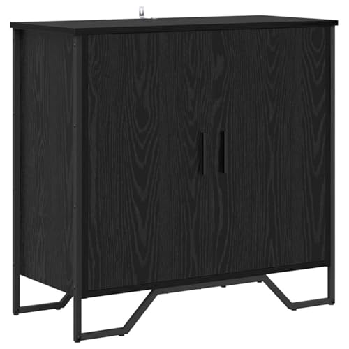 Vopese Sideboard Schwarze Eiche 78 x 35.5 x 74.5 cm Holzwerkstoff Anrichte Model883561 von Vopese