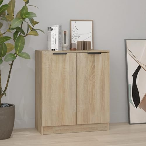 Vopese Sideboard Sonoma-Eiche 60x30x70 cm Holzwerkstoff Anrichte Model811064 von Vopese