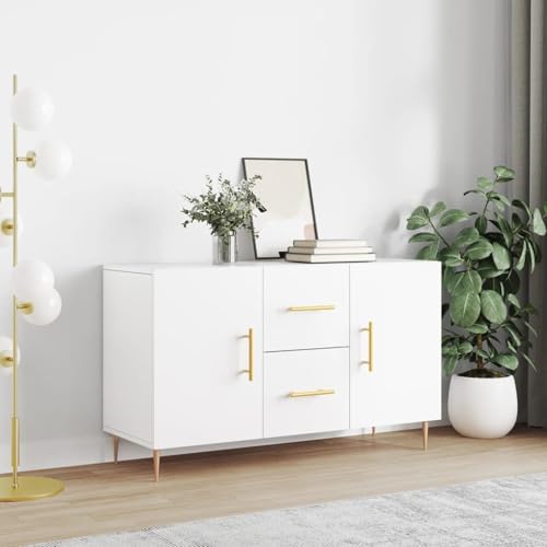 Vopese Sideboard Weiß 100x36x60 cm Holzwerkstoff Anrichte Model828156 von Vopese
