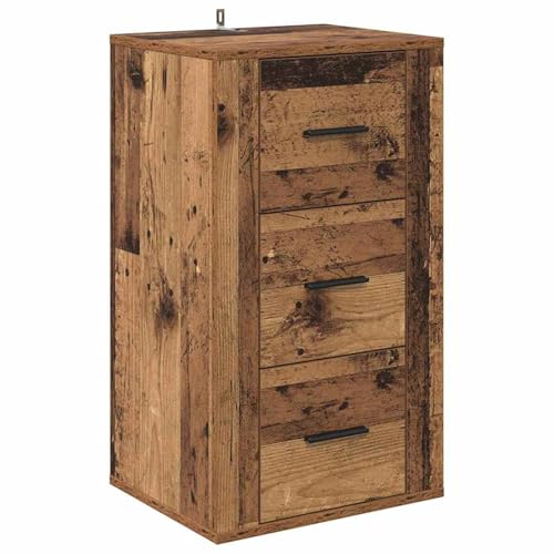 Vopese Sideboard mit Schubladen Altholz 40 x 33 x 70 cm Holzwerkstoff Anrichte Model881000 Vopese Sideboard mit Schubladen Altholz 40 x 33 x 70 cm Holzwerkstoff Anrichte Model881000 von Vopese