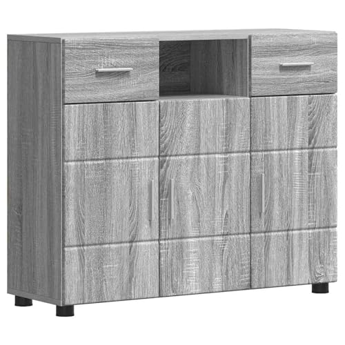 Vopese Sideboard mit Tür Grau Sonoma 88.5 x 30.5 x 73 cm Holzwerkstoff Anrichte Model880287 Vopese Sideboard mit Tür Grau Sonoma 88.5 x 30.5 x 73 cm Holzwerkstoff Anrichte Model880287 von Vopese