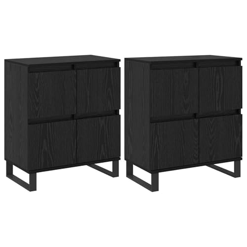 Vopese Sideboards 2 pcs Schwarze Eiche 120 x 35 x 70 cm Holzwerkstoff Anrichte Model3394547 Vopese Sideboards 2 pcs Schwarze Eiche 120 x 35 x 70 cm Holzwerkstoff Anrichte Model3394547 von Vopese