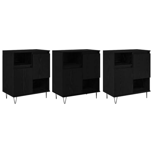 Vopese Sideboards 3 pcs Schwarze Eiche 180 x 35 x 70 cm Holzwerkstoff Anrichte Model3394565 Vopese Sideboards 3 pcs Schwarze Eiche 180 x 35 x 70 cm Holzwerkstoff Anrichte Model3394565 von Vopese