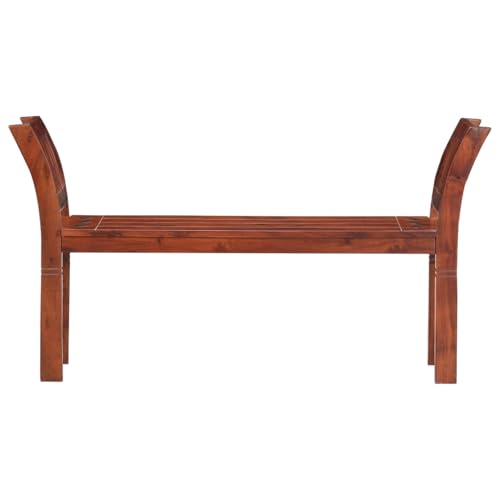Vopese Sitzbank 111 cm Massivholz Akazie Bank Model286264 von Vopese