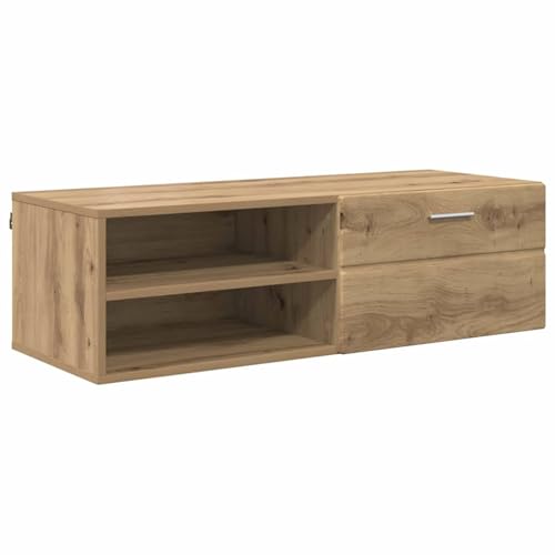 Vopese TV-Schränk Eiche handwerklich 100.5 x 39 x 30 cm Holzwerkstoff TV-Schrank Model880250 von Vopese