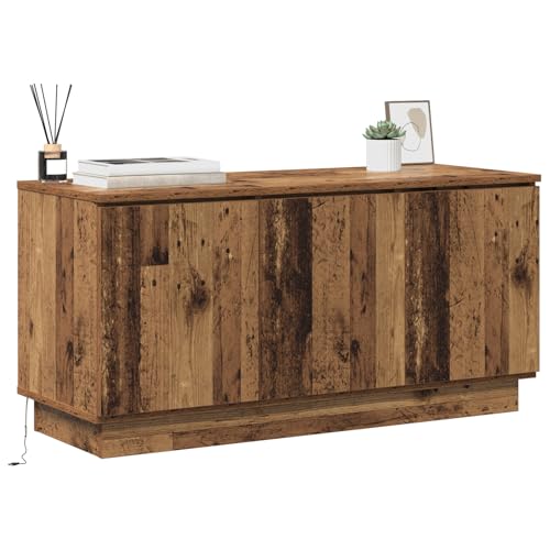 Vopese TV-Schrank Altes Holz 100x38x49 cm Holzwerkstoff TV Cabinet Model869672 Vopese TV-Schrank Altes Holz 100x38x49 cm Holzwerkstoff TV Cabinet Model869672 von Vopese