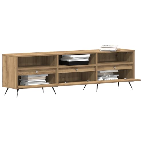 Vopese TV-Schrank Artisan Eiche 150x30x44,5 cm Holzwerkstoff TV Cabinet Model862135 von Vopese