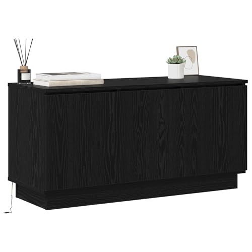 Vopese TV-Schrank Schwarz 100x38x49 cm Holzwerkstoff TV Cabinet Model869667 Vopese TV-Schrank Schwarz 100x38x49 cm Holzwerkstoff TV Cabinet Model869667 von Vopese