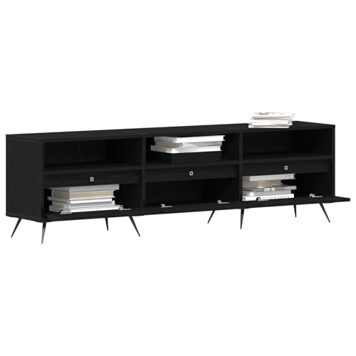 Vopese TV-Schrank Schwarz 150x30x44,5 cm Holzwerkstoff TV Cabinet Model862136 von Vopese
