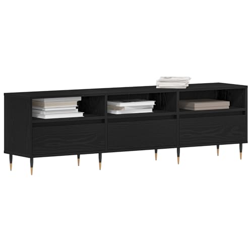 Vopese TV-Schrank Schwarz Eiche 150x30x44,5 cm Holzwerkstoff TV Cabinet Model862876 Vopese TV-Schrank Schwarz Eiche 150x30x44,5 cm Holzwerkstoff TV Cabinet Model862876 von Vopese