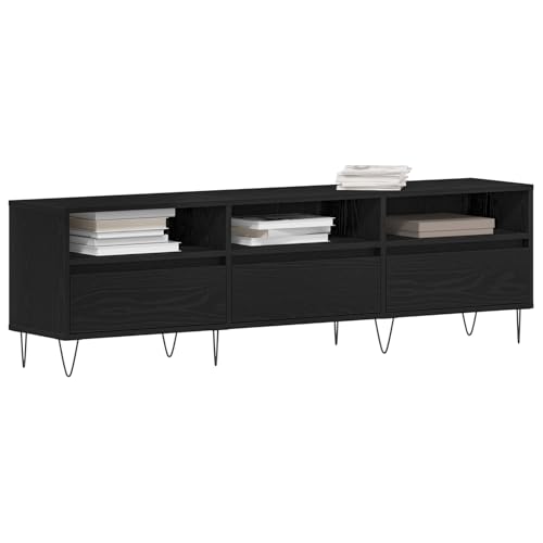 Vopese TV-Schrank Schwarz Eiche 150x30x44,5 cm Holzwerkstoff TV Cabinet Model862877 Vopese TV-Schrank Schwarz Eiche 150x30x44,5 cm Holzwerkstoff TV Cabinet Model862877 von Vopese
