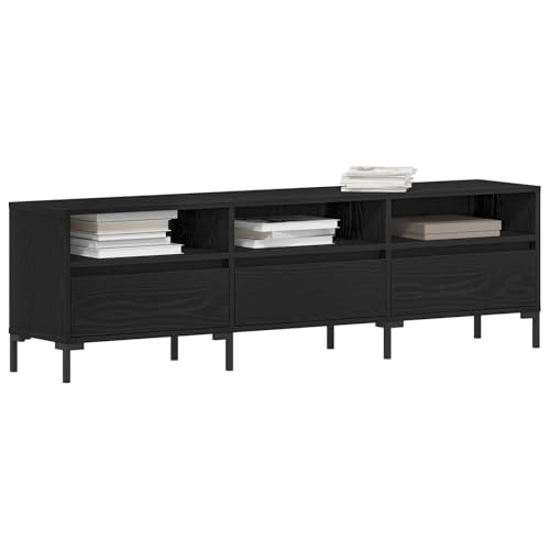 Vopese TV-Schrank Schwarz Eiche 150x30x44,5 cm Holzwerkstoff TV Cabinet Model862878 Vopese TV-Schrank Schwarz Eiche 150x30x44,5 cm Holzwerkstoff TV Cabinet Model862878 von Vopese