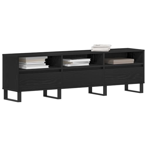 Vopese TV-Schrank Schwarz Eiche 150x30x44,5 cm Werkstoff TV Cabinet Model862880 Vopese TV-Schrank Schwarz Eiche 150x30x44,5 cm Werkstoff TV Cabinet Model862880 von Vopese