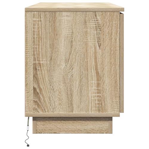 Vopese TV-Schrank Sonoma Eiche 100x38x49 cm Holzwerkstoff TV Cabinet Model869668 Vopese TV-Schrank Sonoma Eiche 100x38x49 cm Holzwerkstoff TV Cabinet Model869668 von Vopese