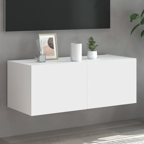 Vopese TV-Wandschrank mit LED-Leuchten Weiß 80x35x31 cm TV-Wandschrank Model837281 Vopese TV-Wandschrank mit LED-Leuchten Weiß 80x35x31 cm TV-Wandschrank Model837281 von Vopese