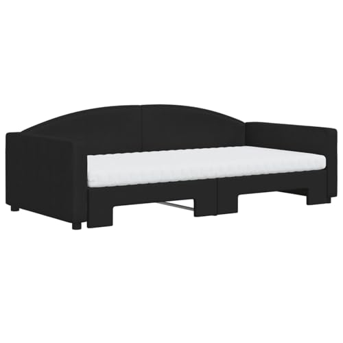 Vopese Tagesbett Ausziehbar mit Matratzen Schwarz 100x200 cm Stoff Schlafcouch Model3197213 Vopese Tagesbett Ausziehbar mit Matratzen Schwarz 100x200 cm Stoff Schlafcouch Model3197213 von Vopese