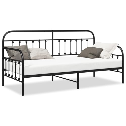 Vopese Tagesbettgestell Schwarz 100x190 cm aus Stahl Schlafcouch Model42002632 Vopese Tagesbettgestell Schwarz 100x190 cm aus Stahl Schlafcouch Model42002632 von Vopese