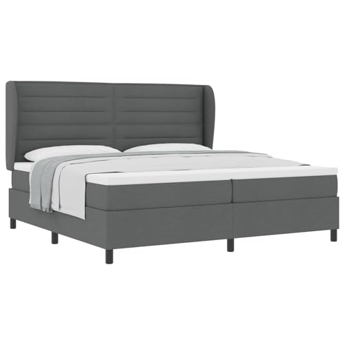 Vopese Taschenfederbettmatratze & Topper Set - Komfortable Unterstützung, Atmungsaktiv, STO?d?mpfung, Grau, Rechteckig, Polyester, Schlafzimmer von Vopese