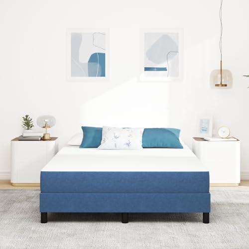 Vopese Taschenfederkernmatratze Blau Medium 140x200x20 cm Stoff Federkernmatratze Model42008294 von Vopese