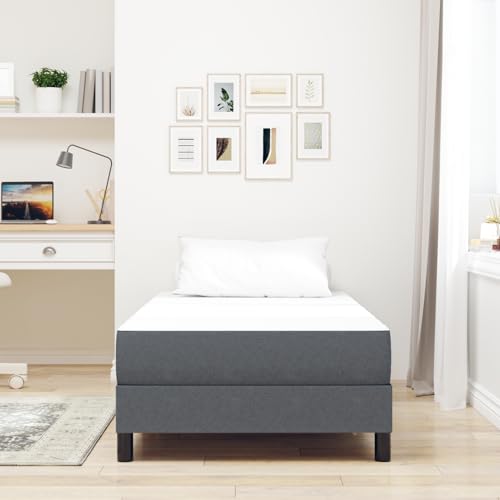 Vopese Taschenfederkernmatratze Dunkelgrau Medium 80x200x20 cm Federkernmatratze Model42008257 von Vopese