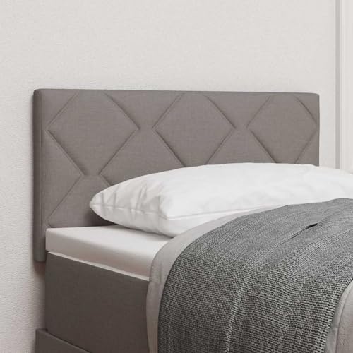 Vopese Taupe geometrisches Kopfteil für Einzelbett - Polyester, 80x7x78cm, Schlafzimmer Model42007206 Vopese Taupe geometrisches Kopfteil für Einzelbett - Polyester, 80x7x78cm, Schlafzimmer Model42007206 von Vopese