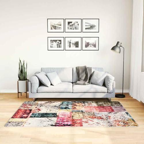 Vopese Teppich Waschbar Patchwork Mehrfarbig 120x180 cm rutschfest Home Teppich Model337966 Vopese Teppich Waschbar Patchwork Mehrfarbig 120x180 cm rutschfest Home Teppich Model337966 von Vopese