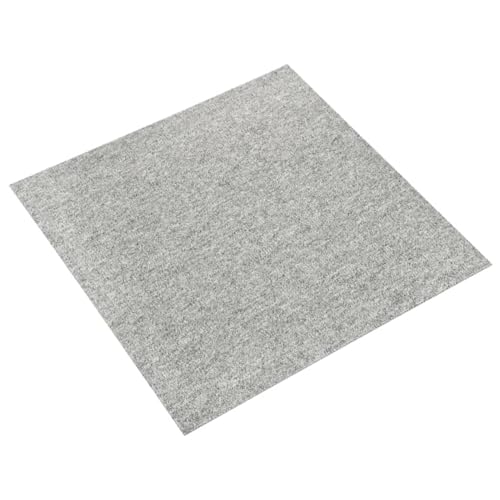 Vopese Teppichfliesen 20 STK. 5 m² 50x50 cm Hellgrau Teppichfliesen Model147310 von Vopese